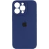 Чохол Silicone Case з захистом камери на Apple iPhone 17 Pro Max (6.9") – Синій / Deep navy. Фото 1 з 1