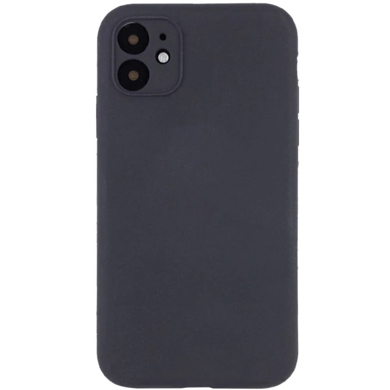 

Чохол з захистом камери Silicone Case на Apple iPhone 12 (6.1") (Сірий / Dark Gray)