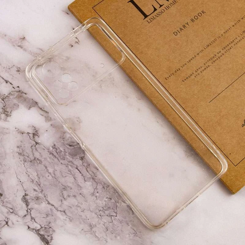 Силіконовий чохол Molan Cano Jelly Sparkle на Xiaomi Poco X4 Pro 5G – Прозорий. Фото 6 з 7