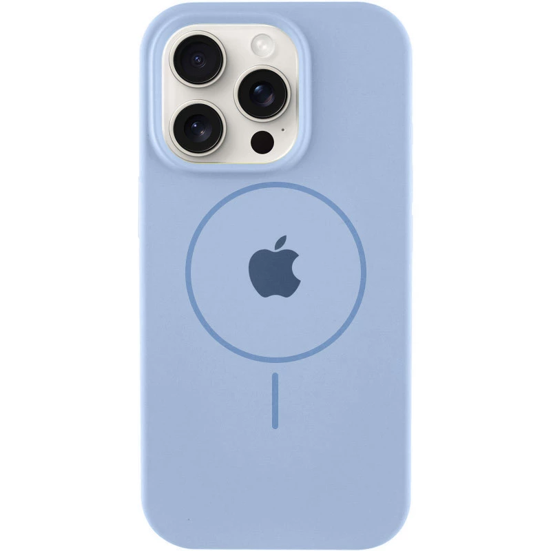 Чохол Silicone Armor Max with MagSafe для Apple iPhone 14 Pro (6.1") – Блакитний / Lilac Blue. Фото 1 з 1