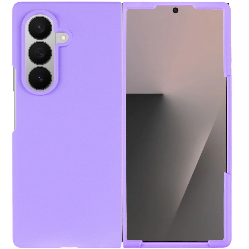 Чохол Foldables Silicone Cover Lakshmi (AAA) для Samsung Galaxy Z Fold7 – Бузковий / Dasheen. Фото 3 з 6