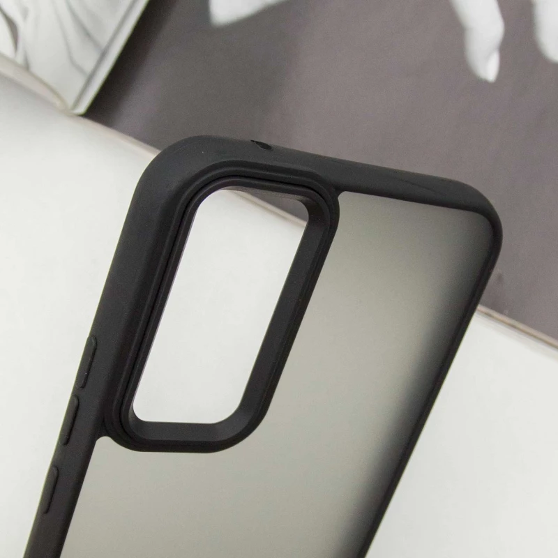 Чехол TPU+PC Lyon Frosted на Samsung Galaxy A15 4G/5G – Black. Фото 8 из 12