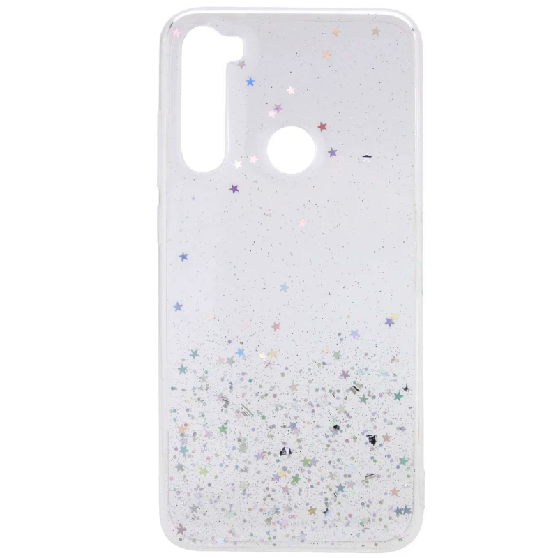 

Силіконовий чохол Star Glitter на Xiaomi Redmi Note 8 (Прозорий)