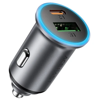 АЗУ Acefast B15 PD20W+QC3.0 total 65W (1USB-A/1C) фото 1 из 5