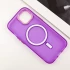 Цветной TPU+PC с MagSafe на Apple iPhone 15 (6.1") – Purple. Фото 7 из 11