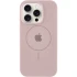 Чехол Silicone Case Full Protective (AA) V2 with MagSafe для Apple iPhone 17e (6.1") – Серый / Lavender. Фото 1 из 6