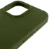 Чехол Silk Full Protective (AA) NO LOGO для Apple iPhone 16 Pro – Зеленый / Dark Olive. Фото 13 из 20