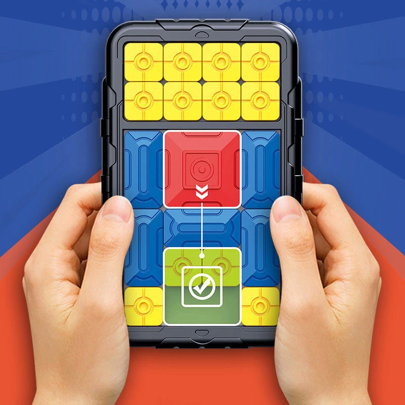 Портативна інтерактивна гра Ummi 11844 Sliding Puzzle – Colorful. Фото 2 з 9