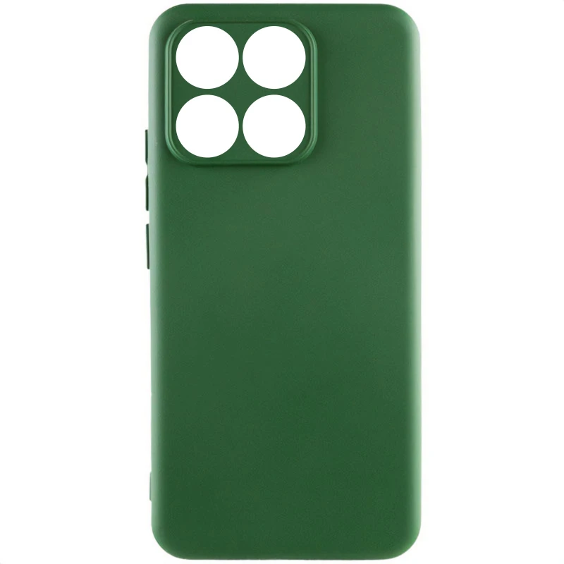 Чохол Silicone Cover Ummi Lakshmi Full Camera (AA) для Motorola Edge 70 – Зелений / Dark green. Фото 1 з 2