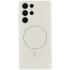 Чохол Silicone Cover Lakshmi Full Camera (AA) with Magnetic Fit для Samsung Galaxy S23 Ultra – Білий / White. Фото 1 з 3