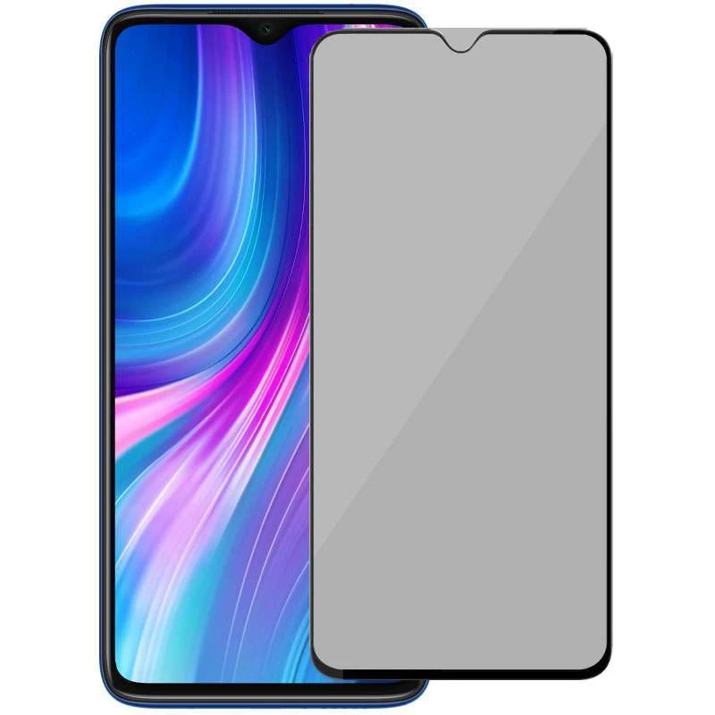 

Захисне скло з ефектом антишпигун на Xiaomi Redmi Note 8 Pro