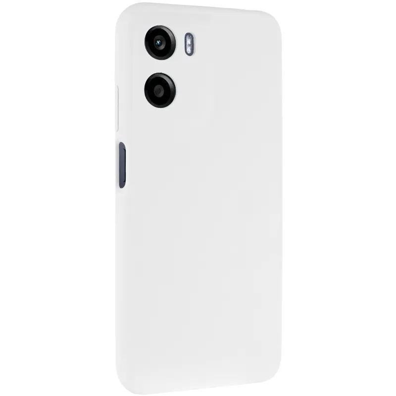 Чохол Silicone Case Lakshmi Premium із закритою камерою для Motorola Moto G05 – Білий / White. Фото 2 з 6