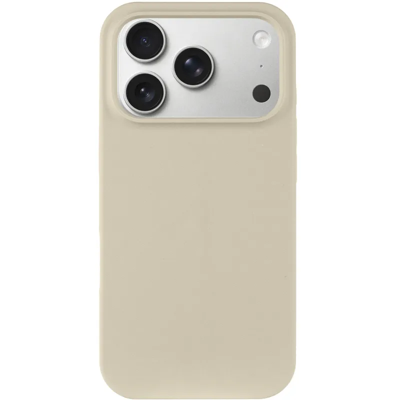 Чехол Silk Full Protective (AA) NO LOGO для Apple iPhone 17 Pro (6.3") – Бежевый / Antigue White. Фото 3 из 6
