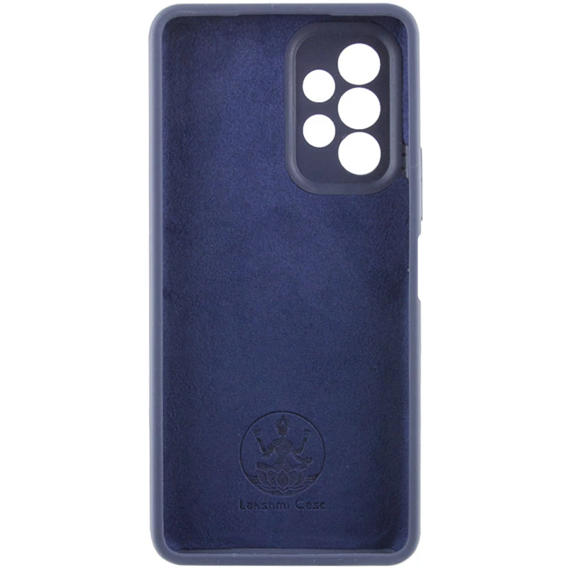 Чохол Silicone Case Lakshmi Premium із закритою камерою для Samsung Galaxy A23 4G – Темно-синій / Midnight blue. Фото 3 з 3