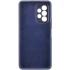 Чехол Silicone Case Lakshmi Premium з закритою камерою на Samsung Galaxy A13 4G – Темно-синий / Midnight blue. Фото 3 из 3