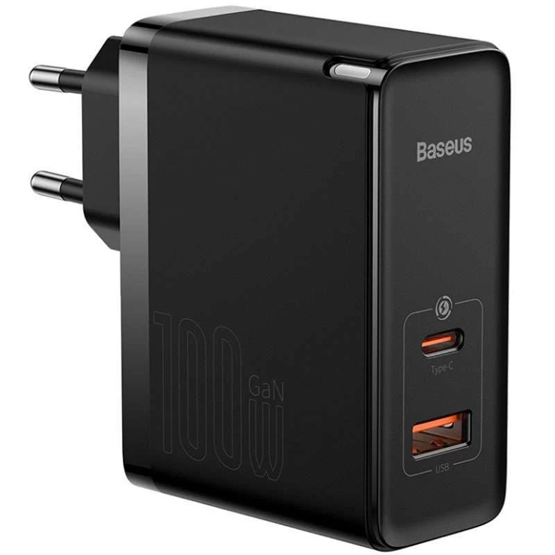 МЗП Baseus GaN5 Pro Type-C+USB 100W EU фото 2 з 2