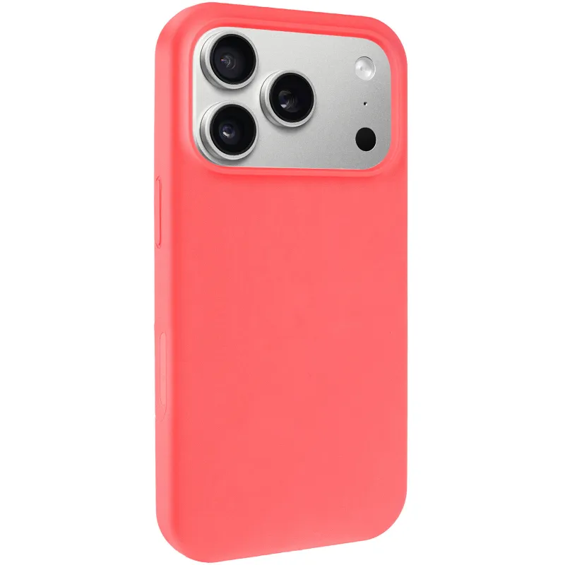 Чохол Silk Full Protective (AA) NO LOGO для Apple iPhone 17 Pro Max (6.9") – Кавуновий / Watermelon red. Фото 1 з 5