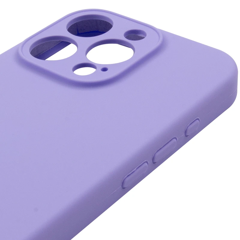Чохол Silk Full Camera Protective (AA) NO LOGO для Apple iPhone 16 Pro – Бузковий / Dasheen. Фото 6 з 7