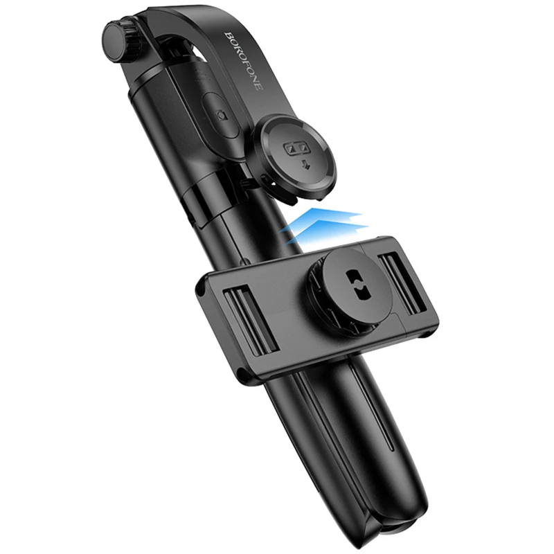 Монопод для селфі Borofone BY13 Nube live broadcast stand – Black. Фото 3 з 6