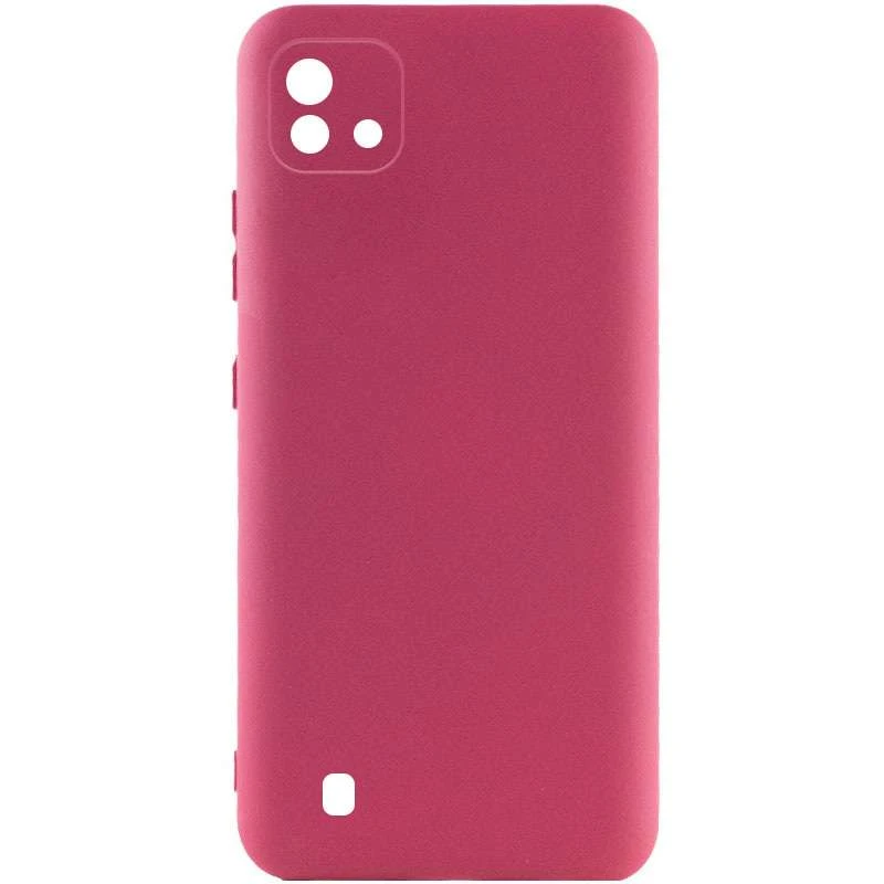 

Чехол Silicone Case Lakshmi с закрытой камерой для Realme C11 (2021) (Бордовый / Marsala), Бордовий / marsala