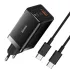 МЗП Baseus GaN5 Pro 65W 2Type-C+USB 100W EU (CCGP12020) – Black. Фото 2 з 7
