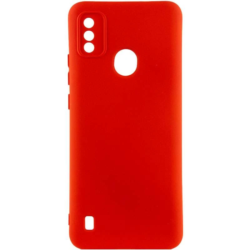 

Чехол Silicone Case Lakshmi с закрытой камерой для ZTE Blade A51 (Красный / Red), Червоний / red