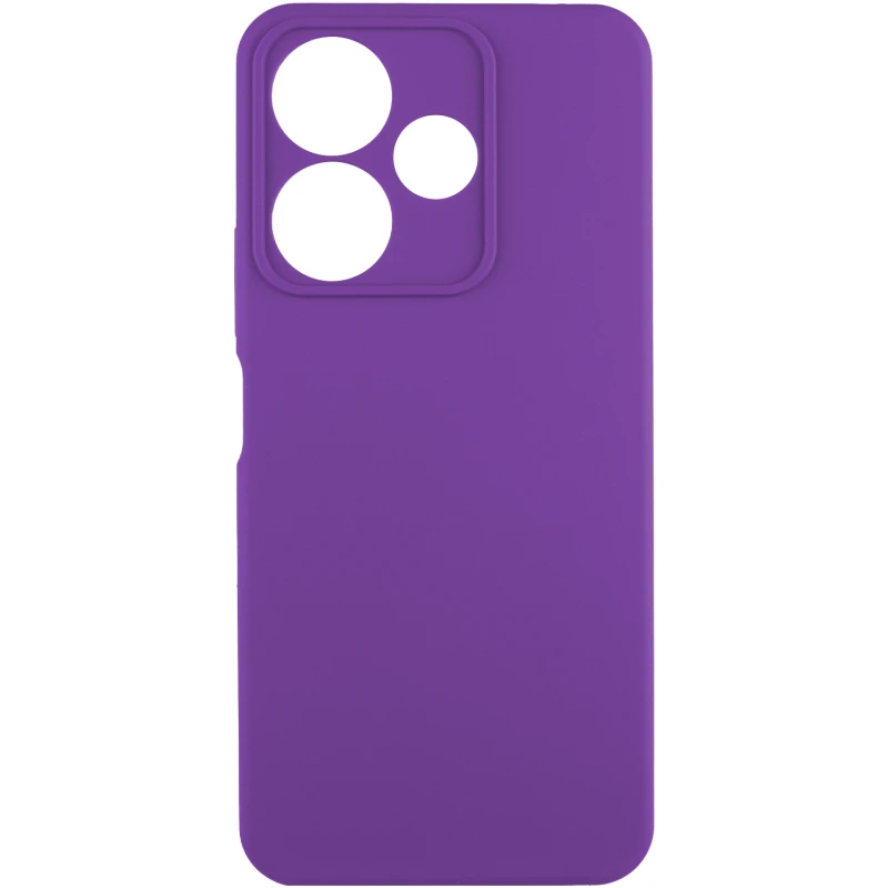 Чохол Silicone Cover Ummi Lakshmi Full Camera (AA) для Xiaomi Redmi 13 4G – Фіолетовий / Purple. Фото 1 з 2