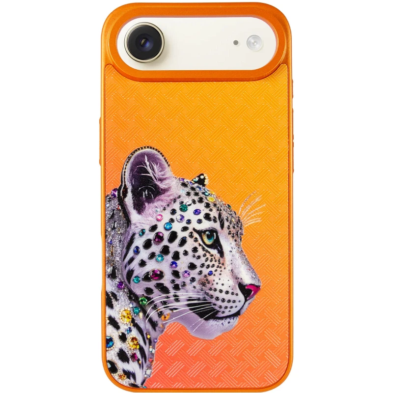 Чохол TPU+PC Crystal Hunt with MagSafe для Apple iPhone 17 Air (6.5") – Orange. Фото 4 з 8