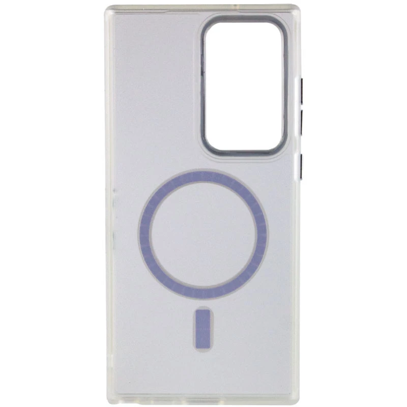 Силиконовый чехол Lyon из MagSafe на Samsung Galaxy S23 Ultra – White. Фото 4 Силиконовый чехол Lyon из MagSafe на Samsung Galaxy S23 Ultra – White. Фото 4 из 8