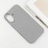 TPU чехол плетенка для Apple iPhone 16 – Grey. Фото 3 из 9