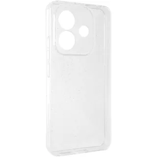 Блискучий силіконовий чохол на Xiaomi Redmi Note 17 Pro — Clear