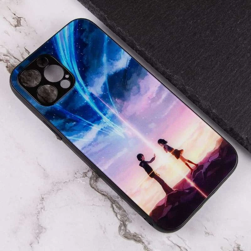 Стеклянный чехол Diversity для Apple iPhone 12 Pro (6.1") – Connection. Фото 3 из 4