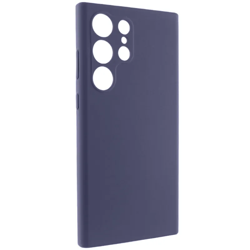 Чехол Silicone Case Lakshmi Premium з закритою камерою на Samsung Galaxy S26 Ultra – Серый / Dark Gray. Фото 1 из 1