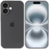 Чехол Silicone Case с защитой камеры для Apple iPhone 16 – Серый / Dark Gray. Фото 5 из 8