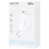 СЗУ ProovePocket GaN Max 100W (1USB-A/2C) – White. Фото 2 из 2