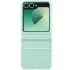 Шкіряний чохол Leather Case Premium на Samsung Galaxy Z Flip6 – Turquoise. Фото 1 з 6