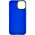 Двоколірний чохол Bichromatic на Apple iPhone 11 Pro Max (6.5") – Navy Blue / Yellow. Фото 3 з 5