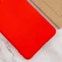 Чохол Silicone Case Lakshmi з закритою камерою на Tecno Pop 6 Pro – Червоний / Red. Фото 3 з 3