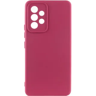 Чохол Silicone Cover Ummi Lakshmi Full Camera (AA) для Samsung Galaxy A33 5G — Бордовий / Marsala