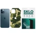 Захисна плівка SKLO Back (тил+грані без кутів) Camo на Apple iPhone 12 mini (5.4") – Зелений / Army Green. Фото 1 з 1