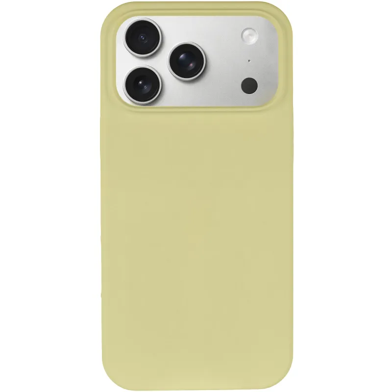 Чохол Silk Full Protective (AA) NO LOGO для Apple iPhone 17 Pro Max (6.9") – Жовтий / Mellow Yellow. Фото 2 з 5