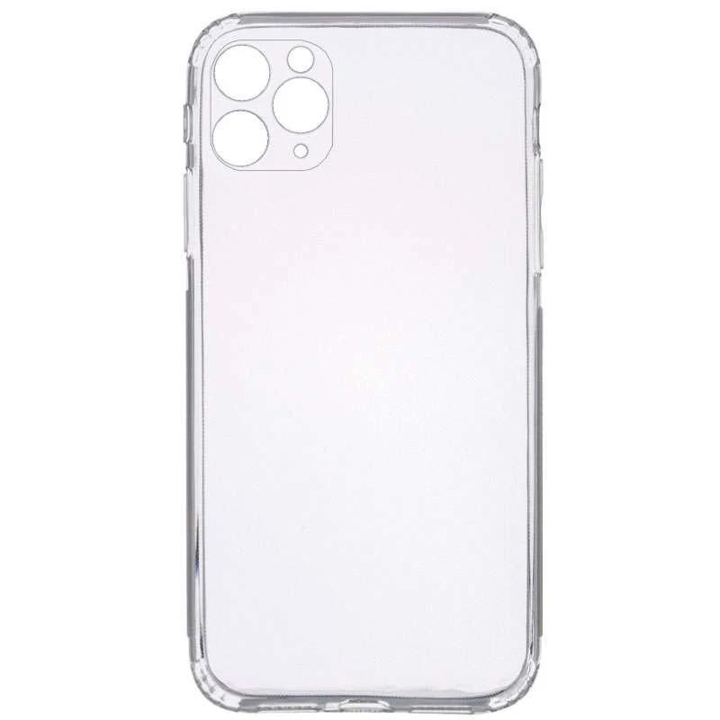

Ультратонкий силіконовий чохол GETMAN 1мм на Apple iPhone 11 Pro Max (6.5")