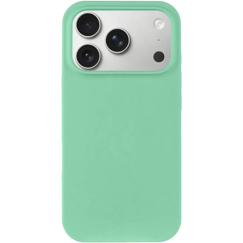 Чехол Silk Full Protective (AA) NO LOGO для Apple iPhone 17 Pro (6.3") – Зеленый / Pistachio. Фото 2 из 5