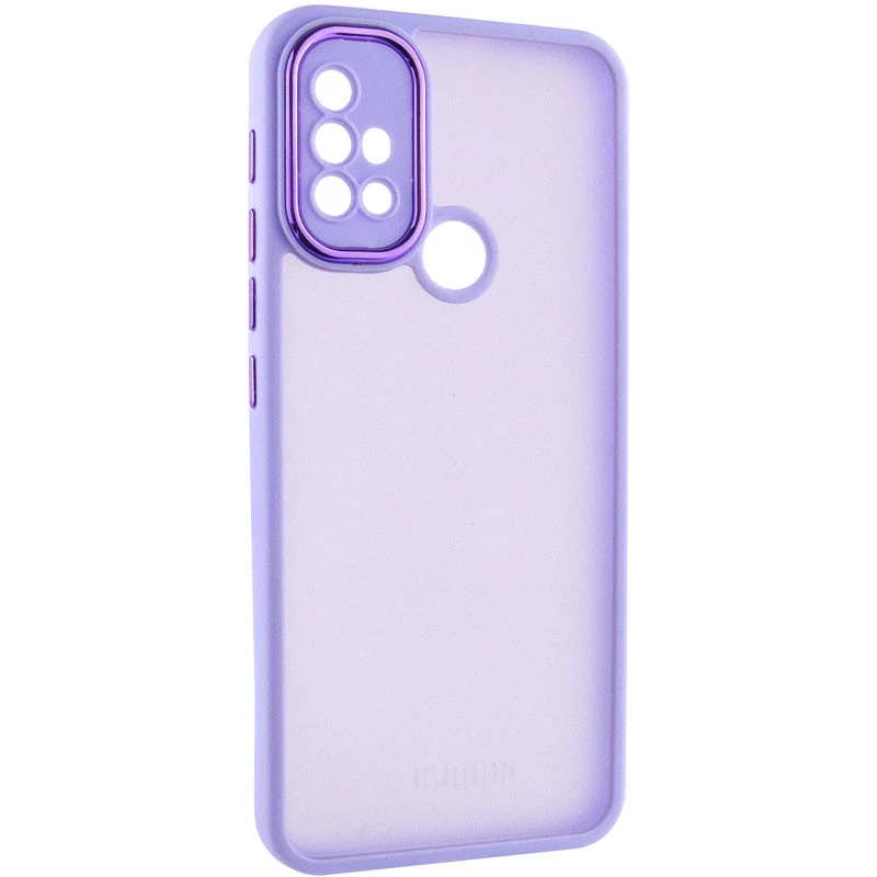 

TPU+PC чехол Accent для Motorola Moto G10 / G20 / G30 (White / Purple)