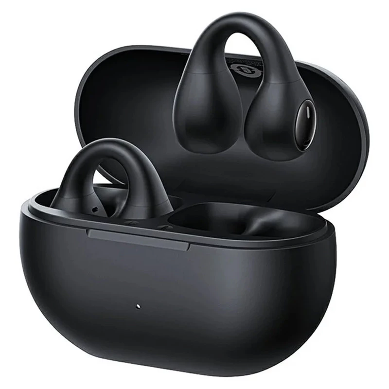 Бездротові TWS навушники Baseus OS Bass 15 Clip Open-Ear (A00079500) – Cluster Black. Фото 1 з 7