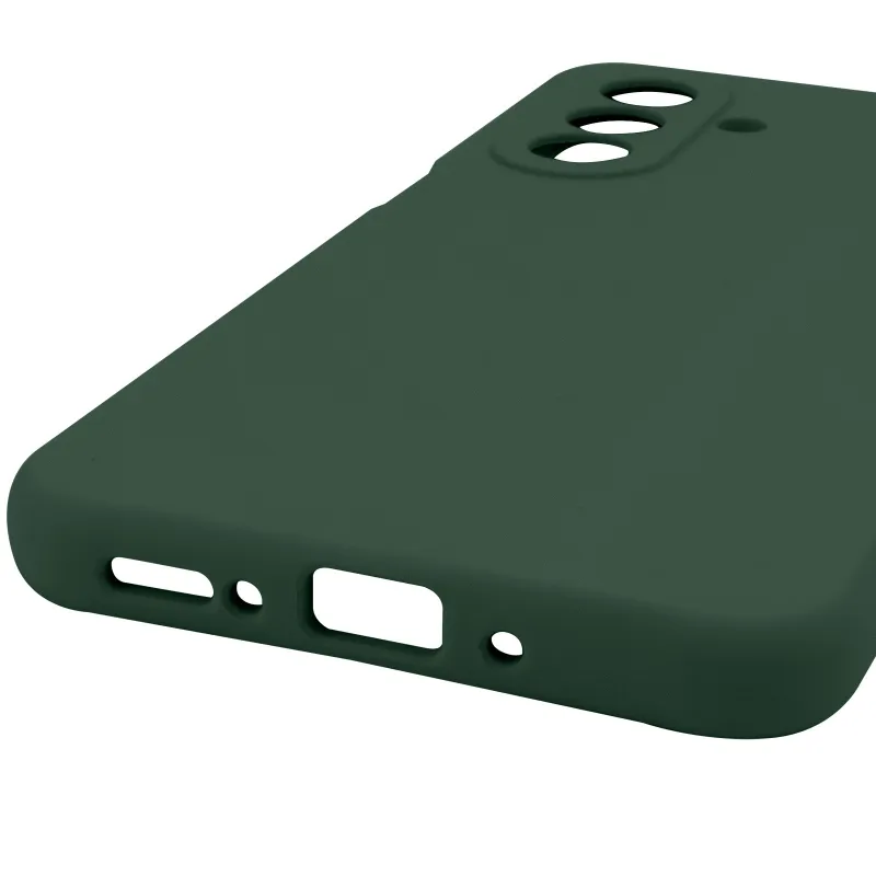 Чохол Silicone Case Lakshmi Premium із закритою камерою для Samsung Galaxy A17 4G/5G – Зелений / Cyprus Green. Фото 7 з 14
