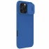 Пластикова накладка Nillkin Pro зі шторкою для камери та магнітом на Apple iPhone 16 Pro Max – Blue. Фото 1 з 6