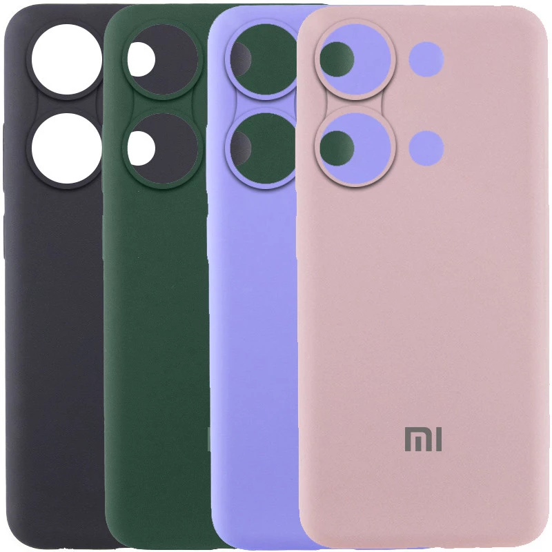 Чохол Silicone Case Lakshmi Premium L з закритою камерою на Xiaomi Redmi Note 13 Pro 4G фото 3 з 3