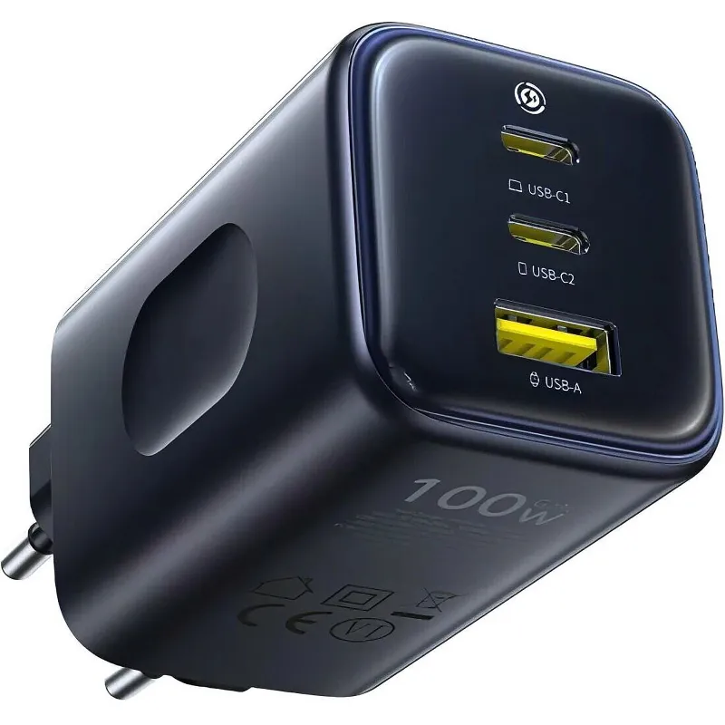 МЗП Baseus PicoGo AE11 Fast Charger 100W (1USB-A/2C) (E01214) фото 1 з 1