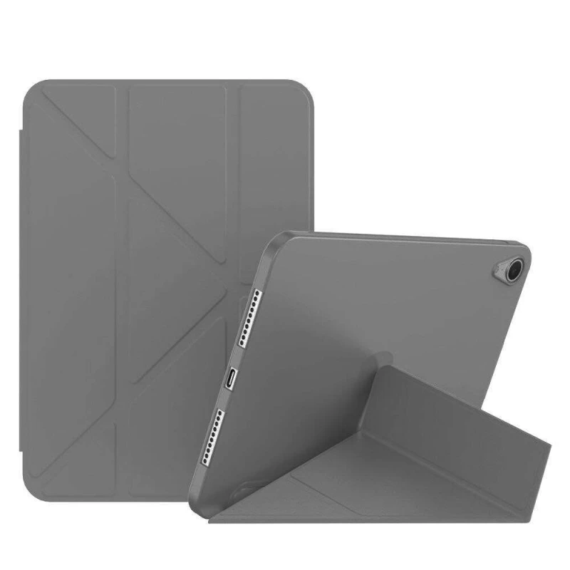 

Чохол книжка орігамі для Apple iPad 10.9" (2022) (Сірий / Dark Gray)